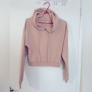 Brave Soul London semi cropped hoodie